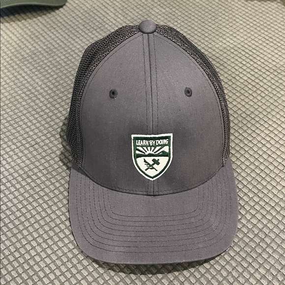 Gray Trucker Cap with Cal Poly Logo - Picture 1 of 3